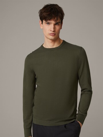 STRELLSON Sweater 'Vincent' in Green: front