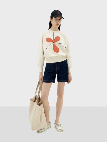 Thinking MU Nákupní taška ' MON BAG UNISEX ' – béžová