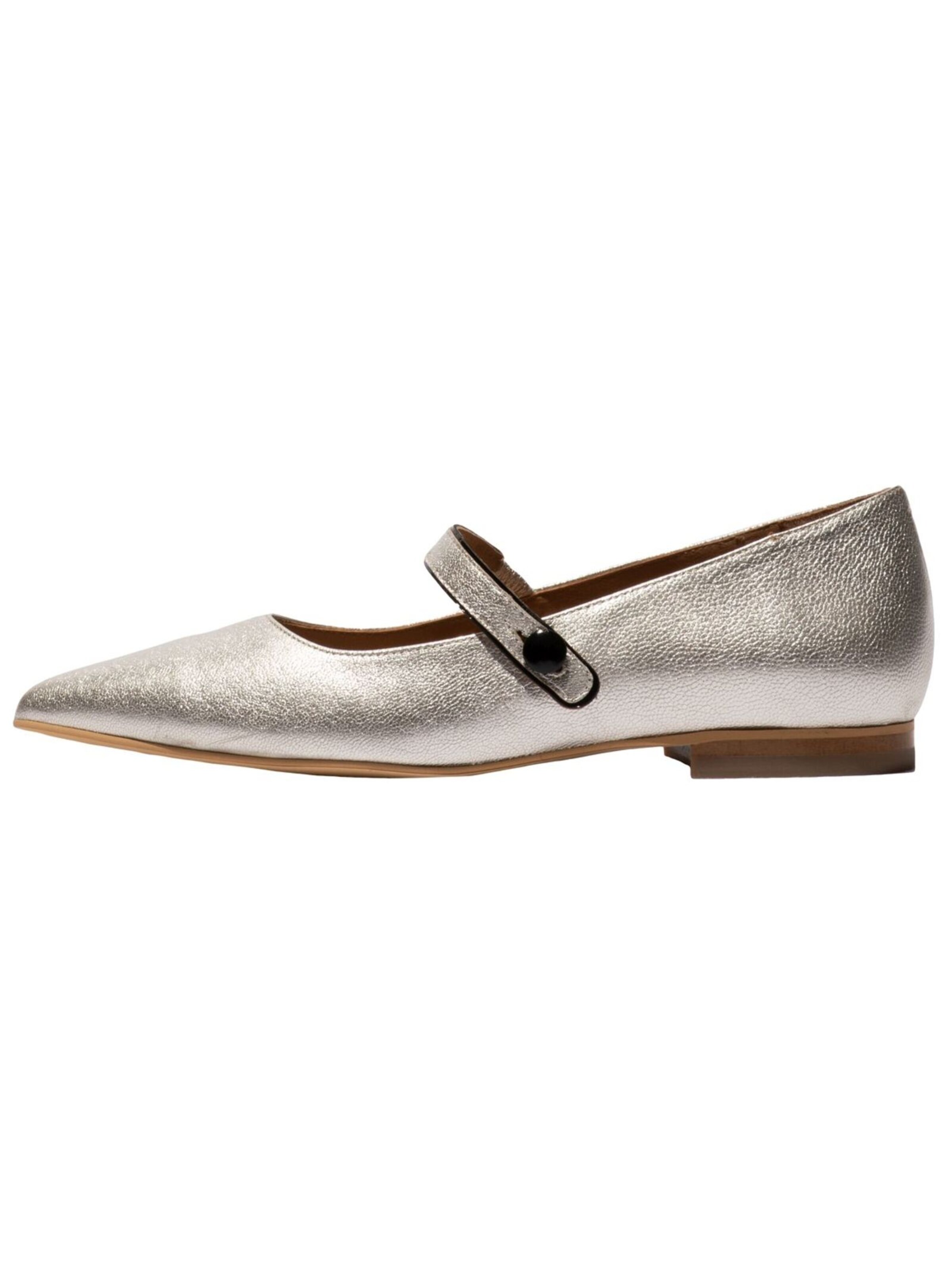 Ballerines à lanières FLY LONDON en argent