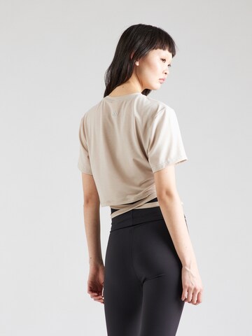 ADIDAS PERFORMANCE Funkční tričko – béžová