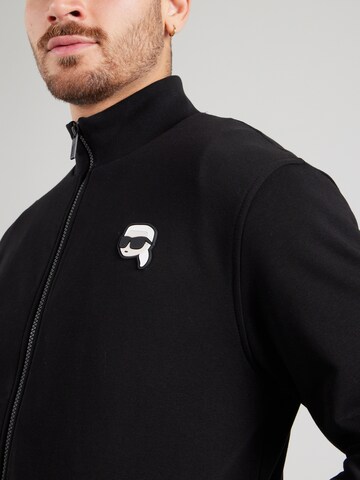 Karl Lagerfeld Sweat jacket in Black