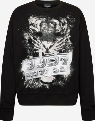 Just Cavalli Sweatshirt 'SOHO' in Grey / Light grey / Black, Item view