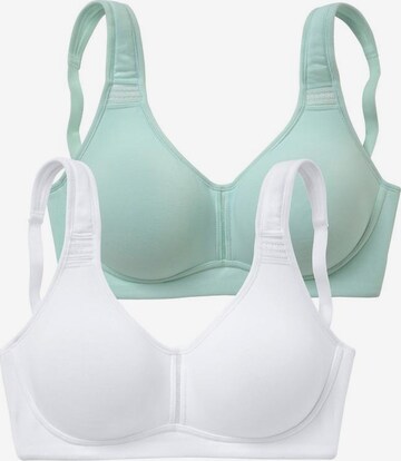 Regular Soutien-gorge PETITE FLEUR en bleu : devant