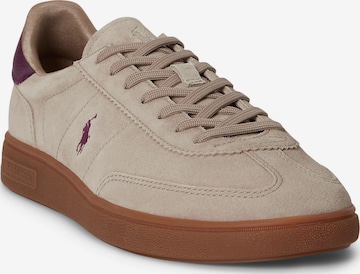 Polo Ralph Lauren - Zapatillas deportivas bajas en beige: frente