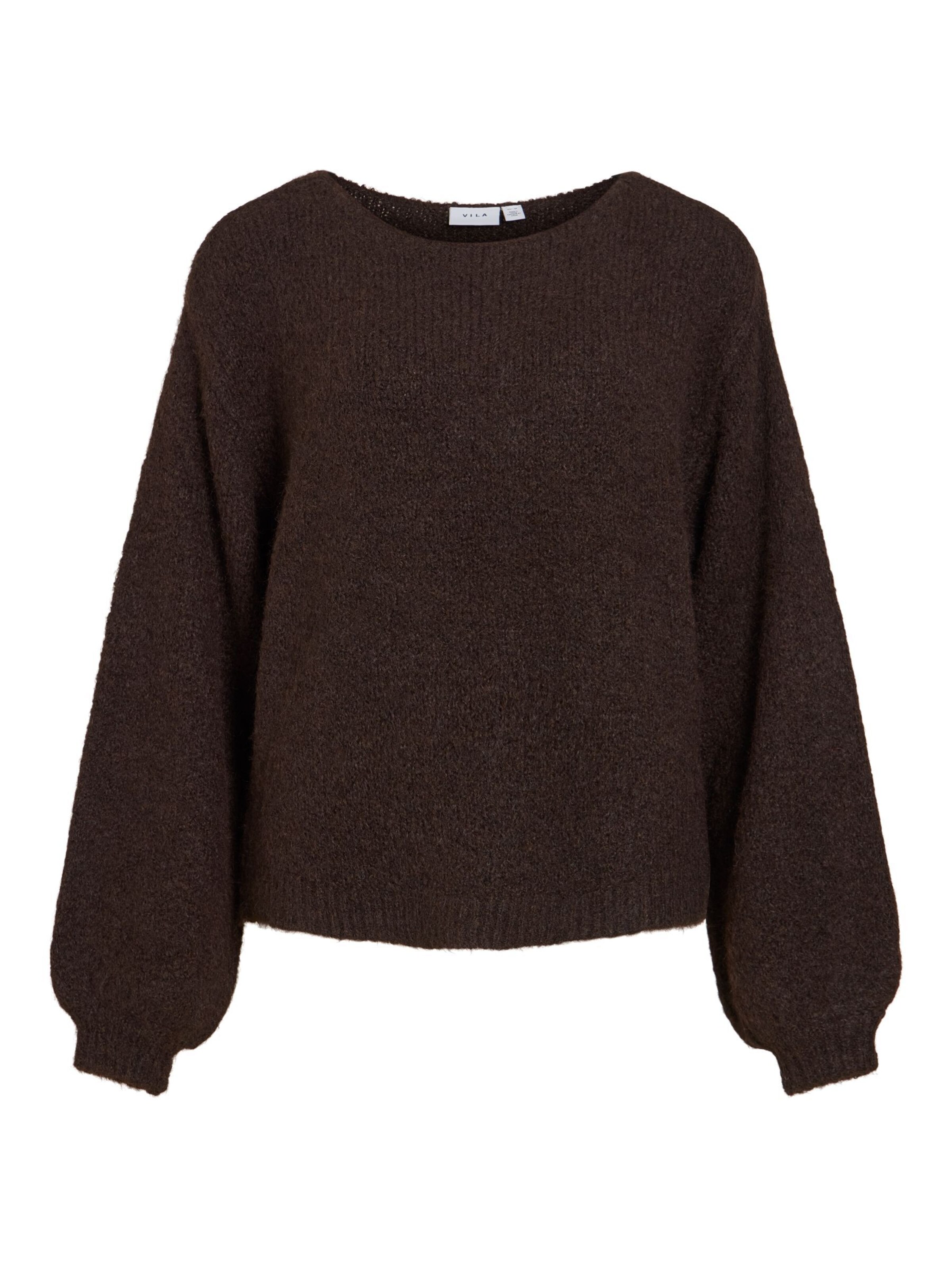 Pull-over 'VIMarley' VILA en marron : devant