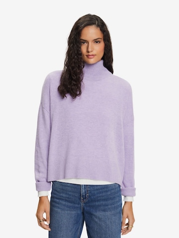 ESPRIT Sweater in Purple: front