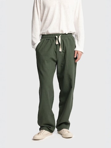 Giesto - Calças em verde: frente