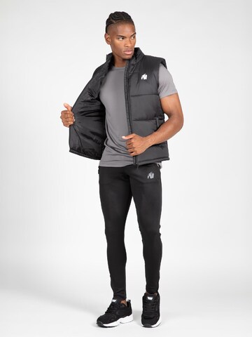 Gorilla Wear Bodywarmer 'Irvine' in Zwart