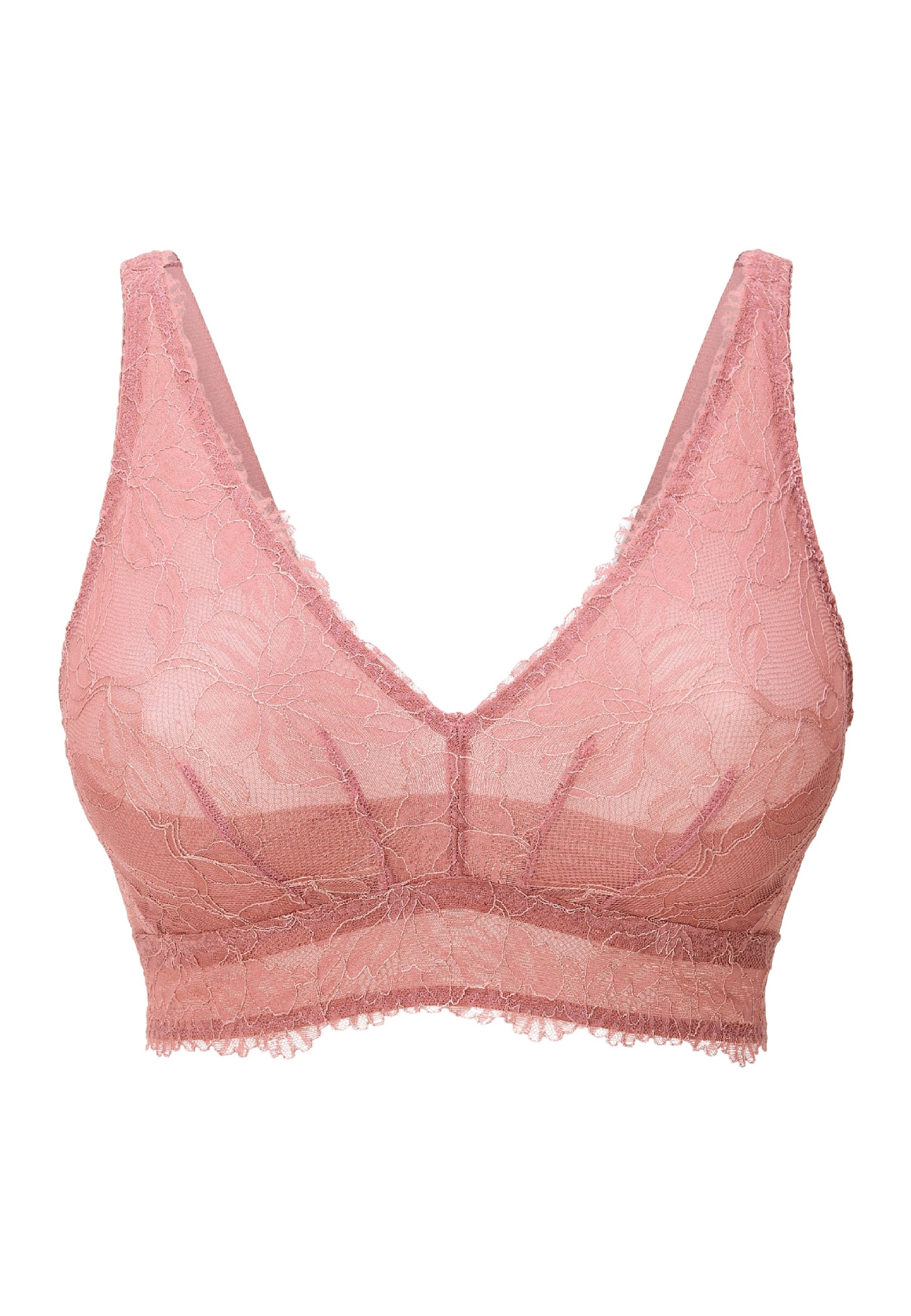 Soutien-gorge LingaDore en rose : devant
