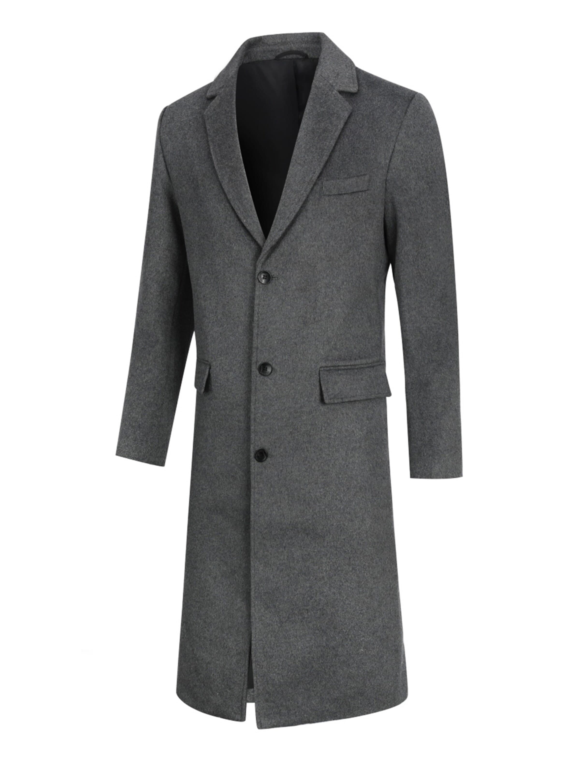 YOUTHUP Winter Coat 'Statur' in Grey