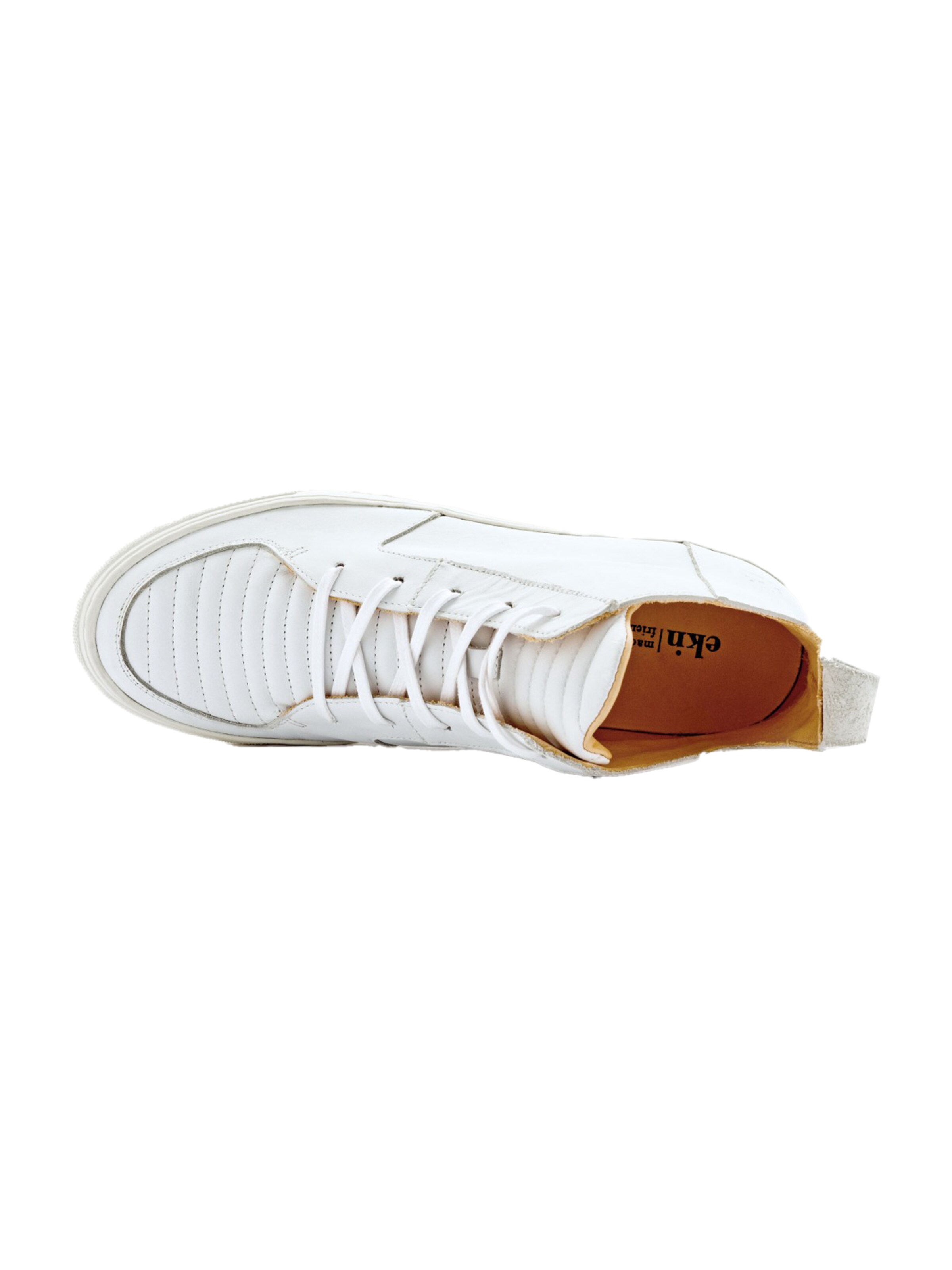 EKN Footwear - Sapatilhas altas 'Argan' em branco