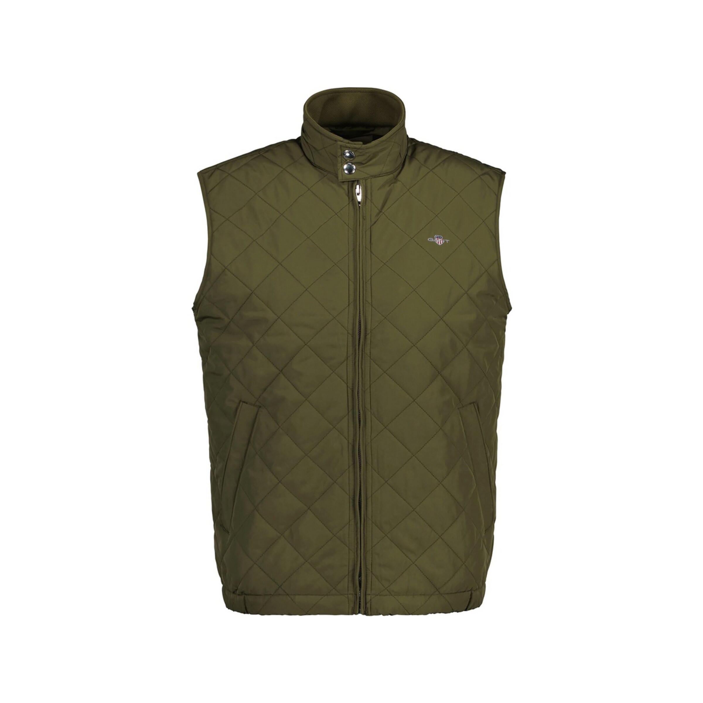 GANT Γιλέκο σε πράσινο: μπροστά