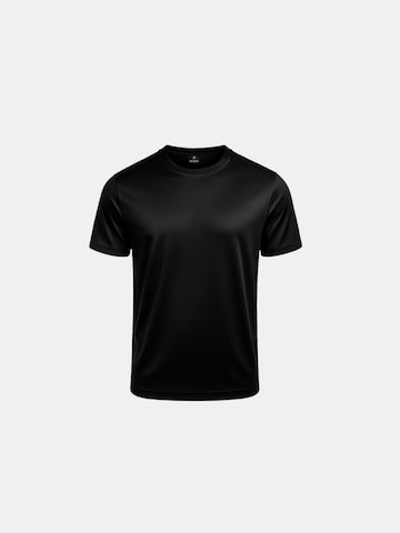 Richesse Shirt 'SHINY ESSENTIAL SHIRT BLACK' in Zwart: voorkant