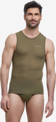 FALKE Base Layer in Grün: Vorderseite