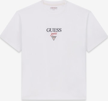 balta GUESS JEANS Marškinėliai: priekis