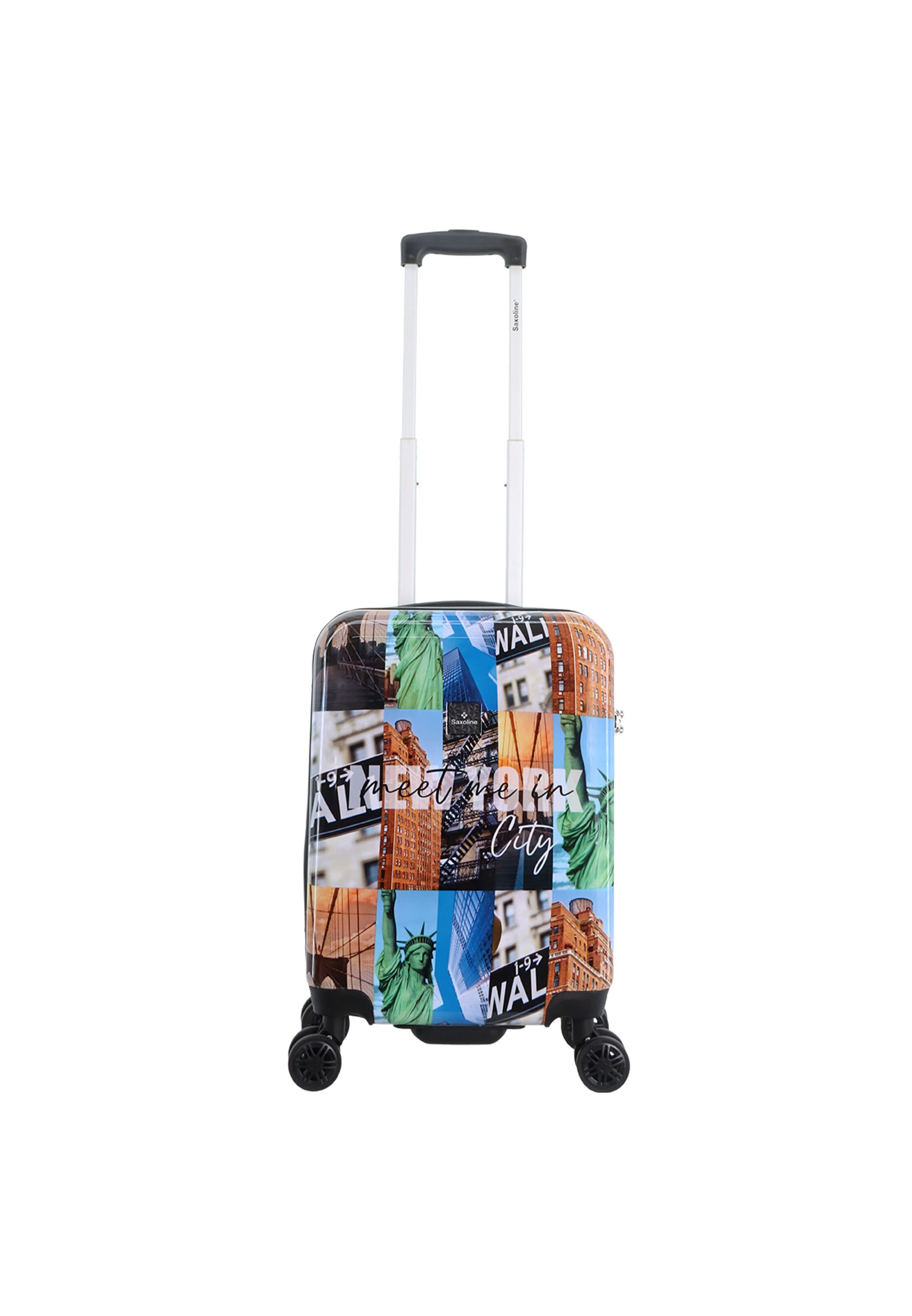 Saxoline Suitcase 'New York City' in Mixed colors: front