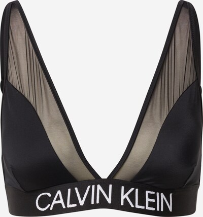 Calvin Klein Swimwear Bikinitop in schwarz / weiß, Produktansicht
