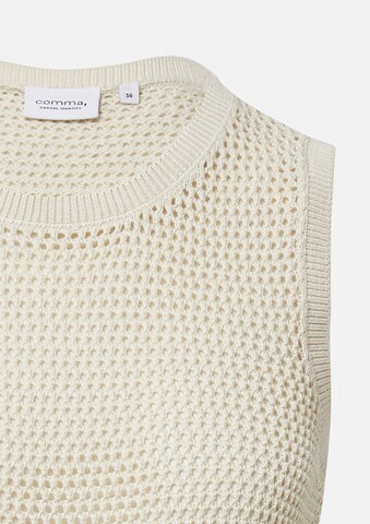 Pull-over comma casual identity en beige