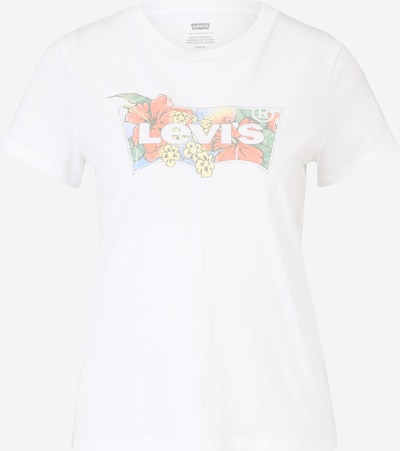 LEVI'S ® T-Shirt in hellblau / hellgrün / rot / weiß, Produktansicht