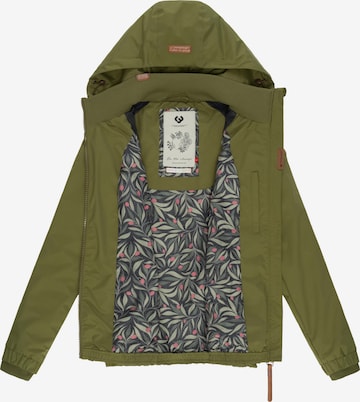 Ragwear Performance Jacket 'Dizzie' in Green