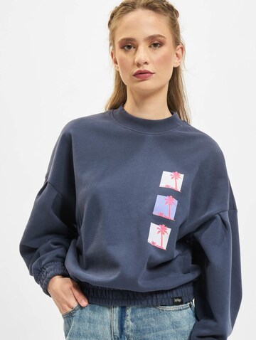 Sweat-shirt Just Rhyse en bleu