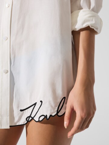 Karl Lagerfeld Bluse i beige