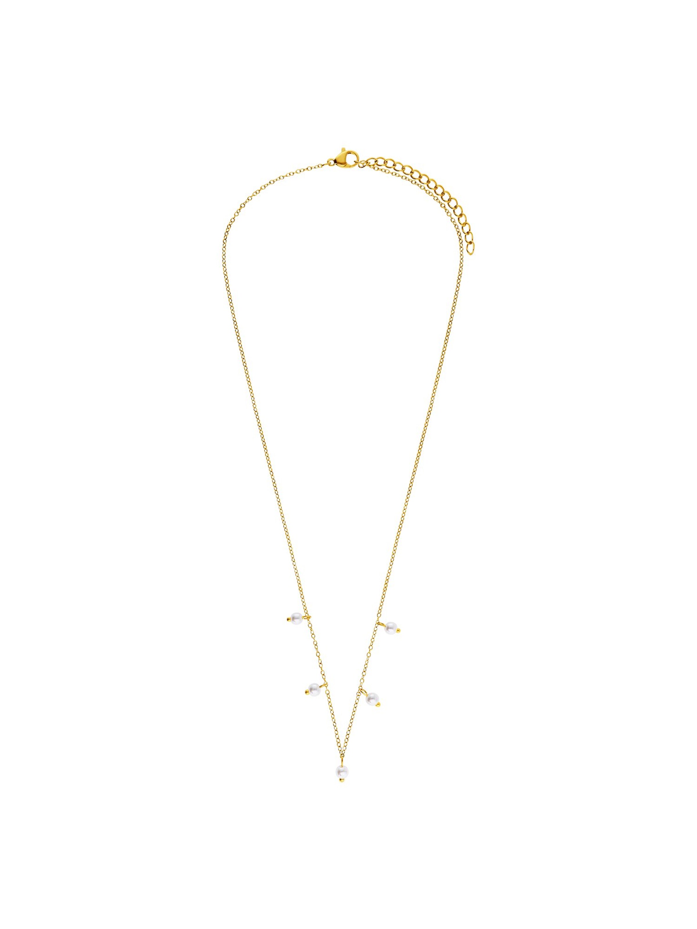 Lucardi Ketting 'Basic' in Goud: voorkant