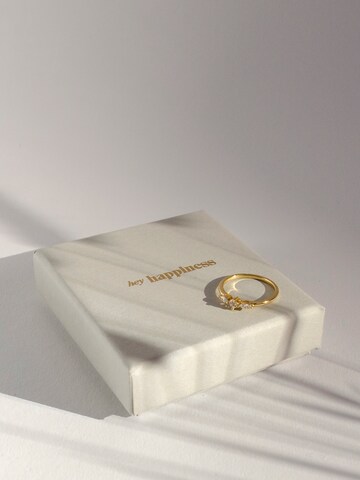 Hey Happiness Ring 'Slim Nexus' in Gold