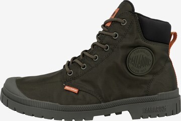 Palladium Schnürboots 'Pampa' in Grün