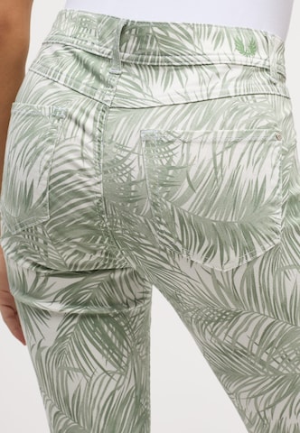 Angels Slimfit Broek 'Ornella' in Groen