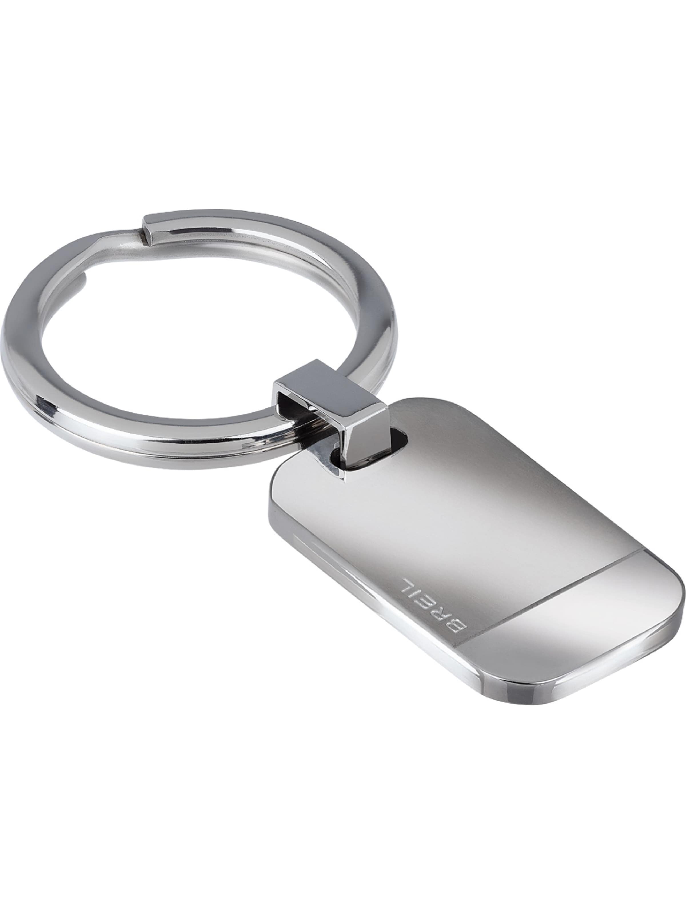 Portachiavi di Breil in argento: frontale