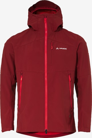 VAUDE Outdoorjas 'Roccia' in Rood: voorkant