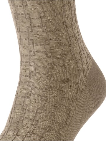 FALKE Socks 'Artwork Tie' in Beige