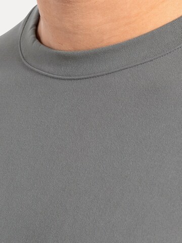 Smilodox T-Shirt Micah Casual Fit in Grau