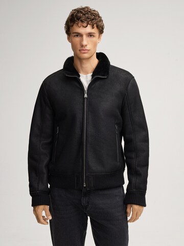 JOOP! Jeans Tussenjas 'Razor' in Zwart: voorkant