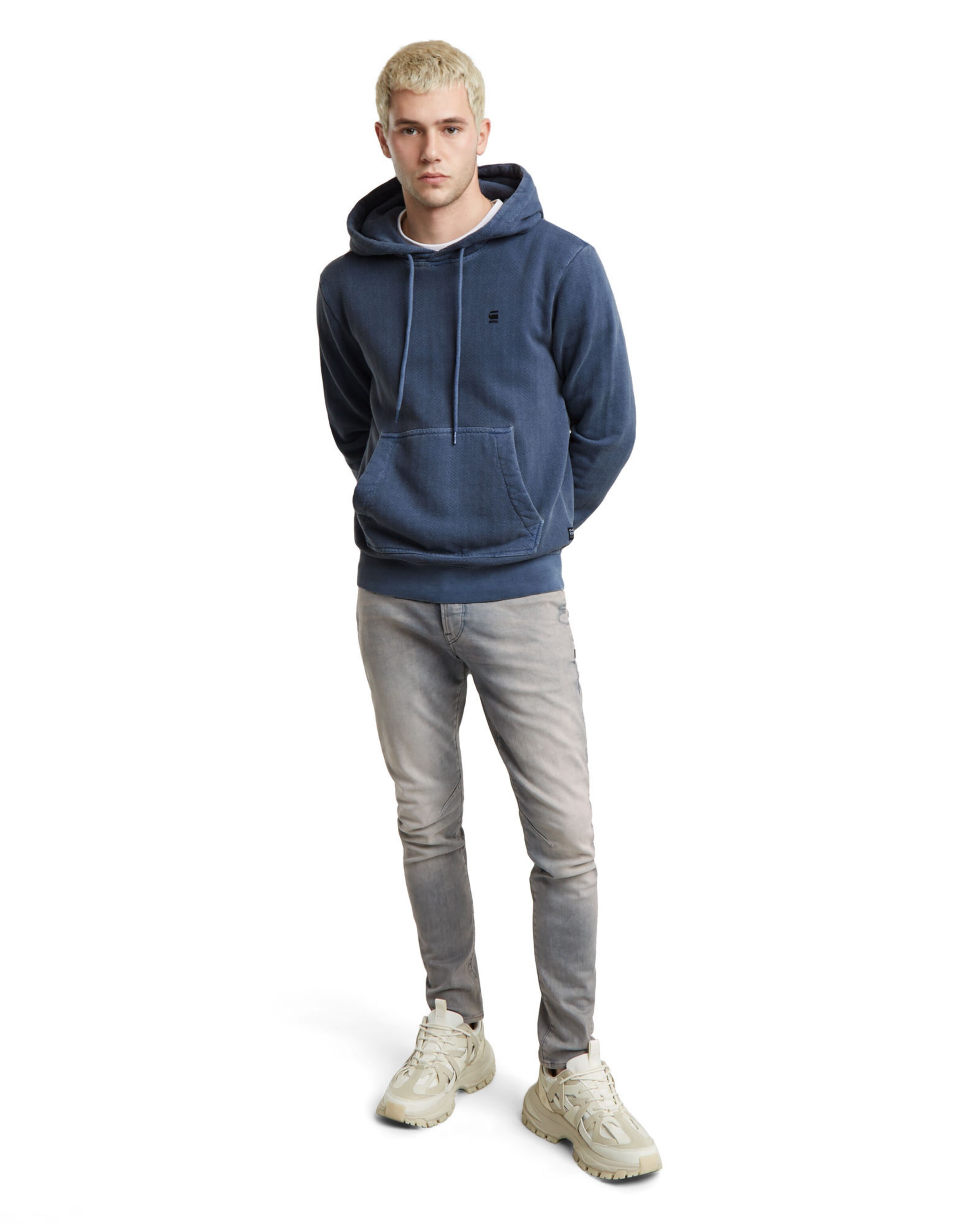 G-STAR Slimfit Jeans 'D-Staq' in Grau