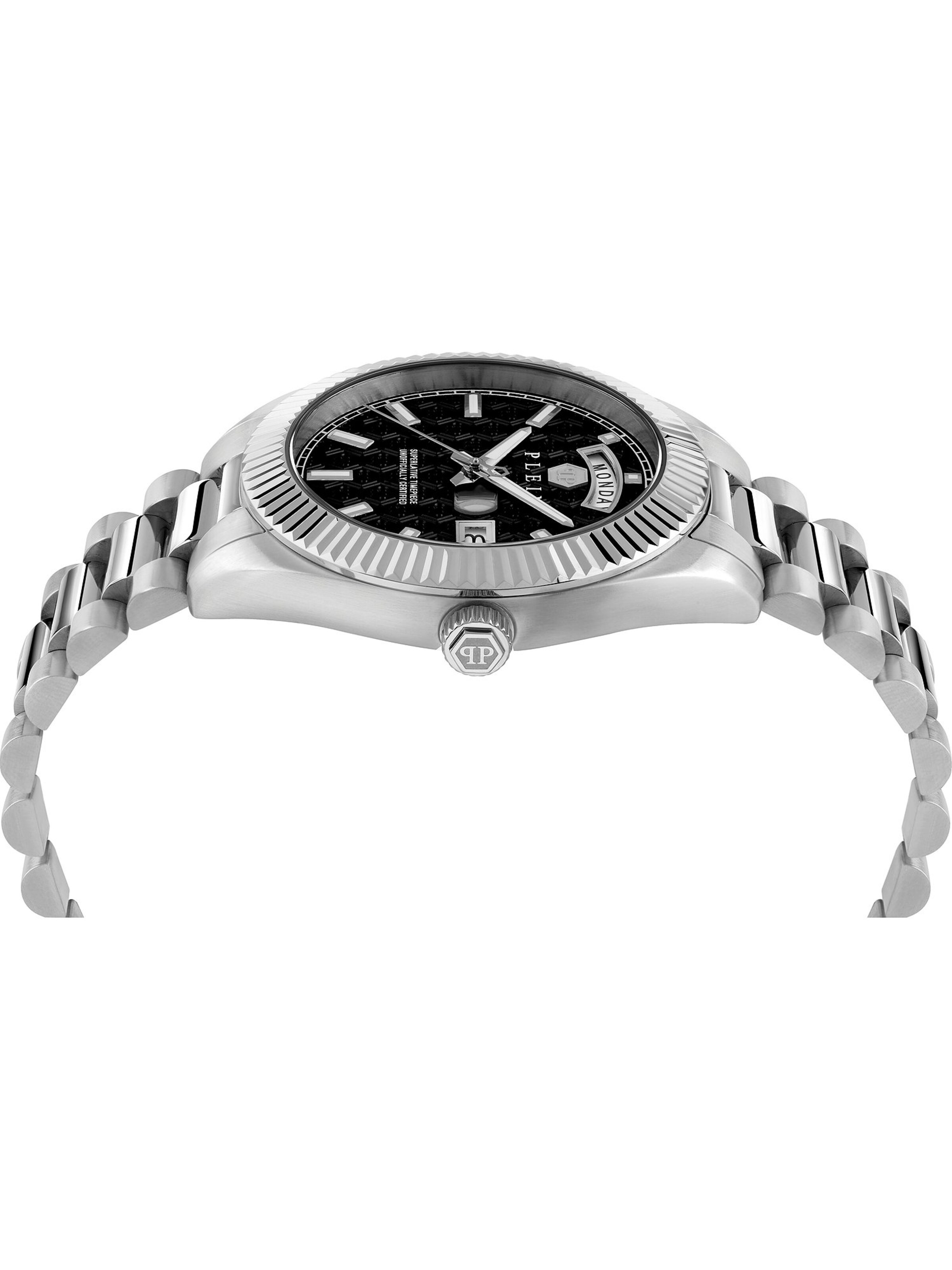 Philipp Plein Αναλογικό ρολόι σε ασημί
