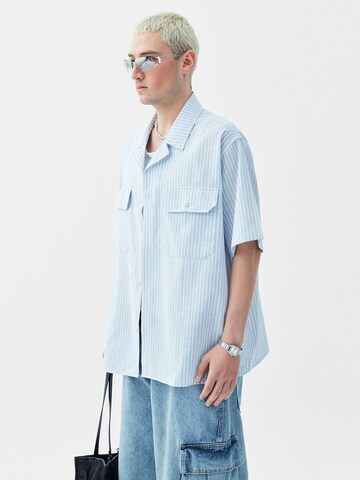 VAMOS CLO Comfort fit Overhemd in Blauw