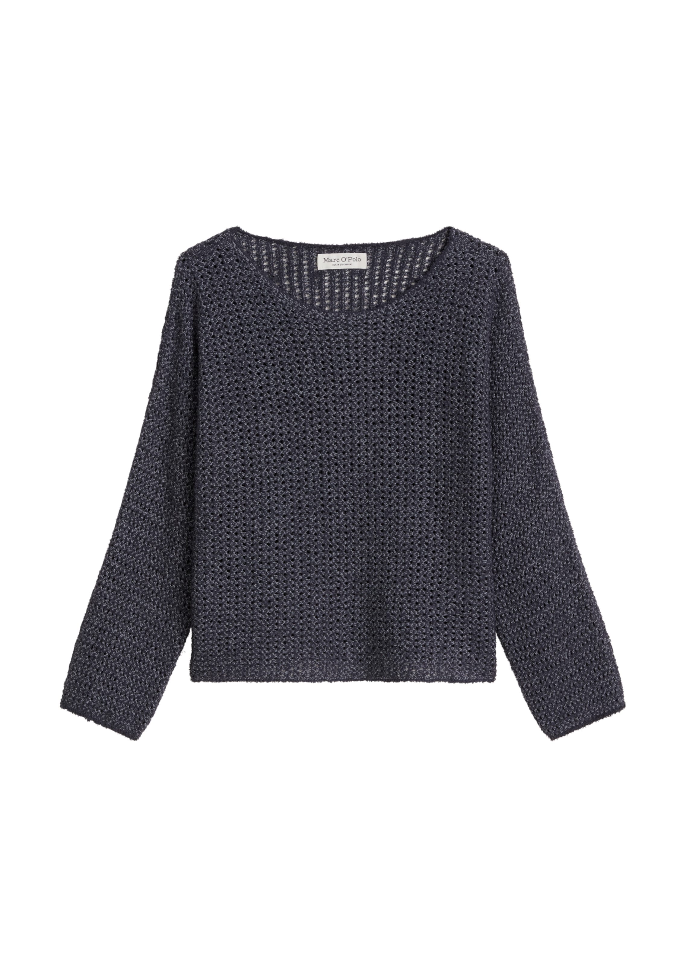 Marc O'Polo Oversized trui in Blauw: voorkant