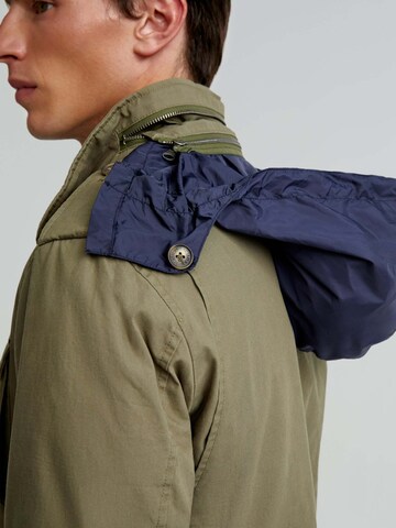 Scalpers Between-season jacket 'Forest Military' in Green