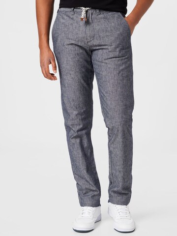 INDICODE JEANS - Pantalón chino en gris: frente