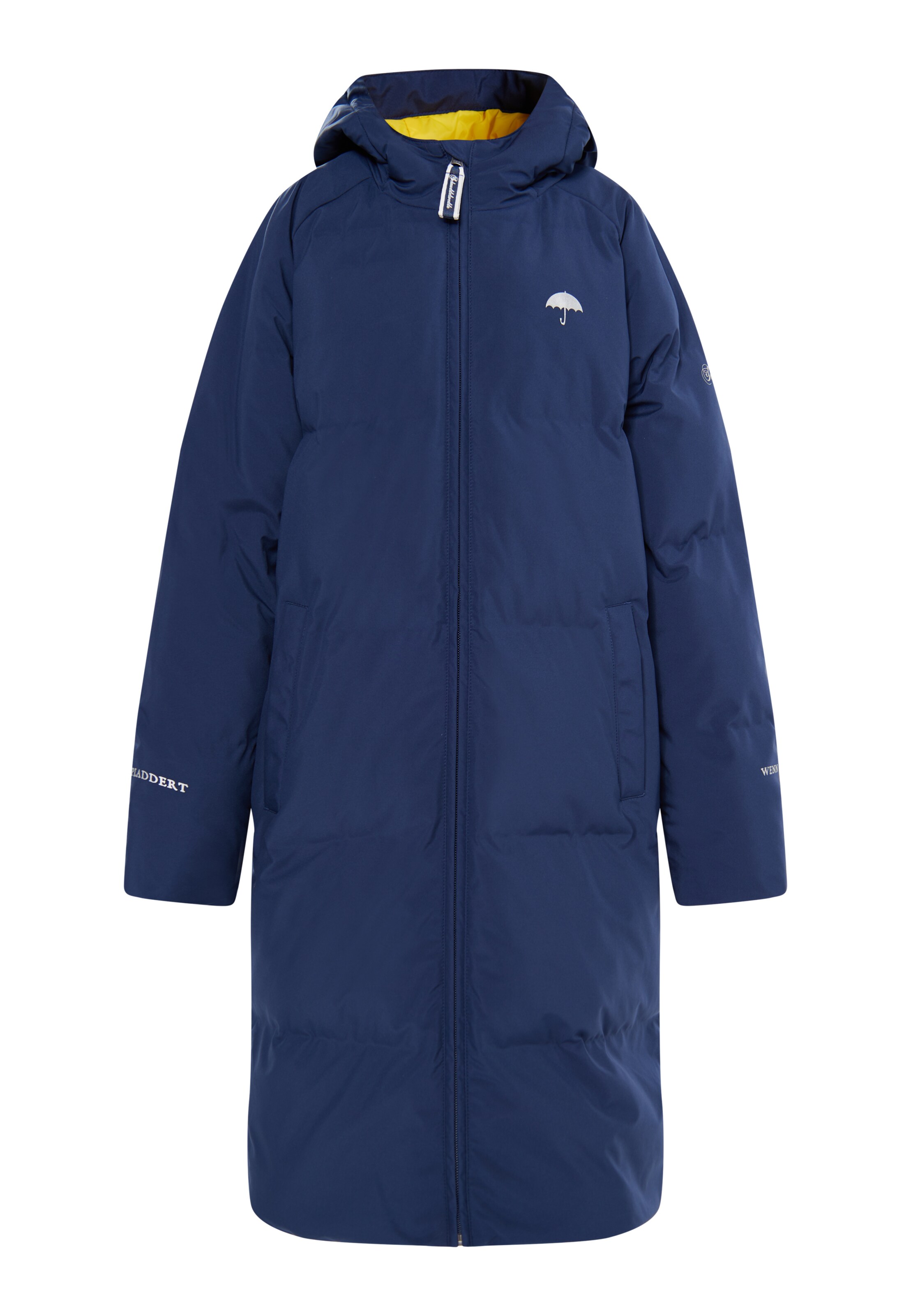 Veste d’hiver Schmuddelwedda en bleu : devant