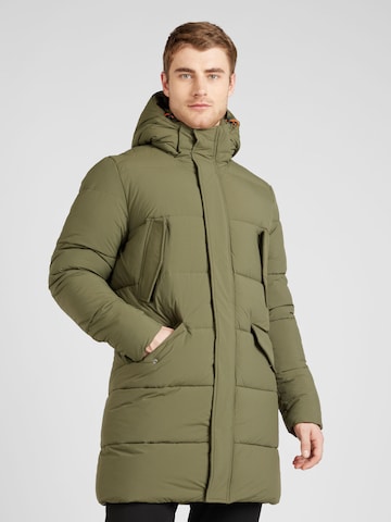 SAVE THE DUCK Zimní kabát 'Dianthus' – zelená: přední strana