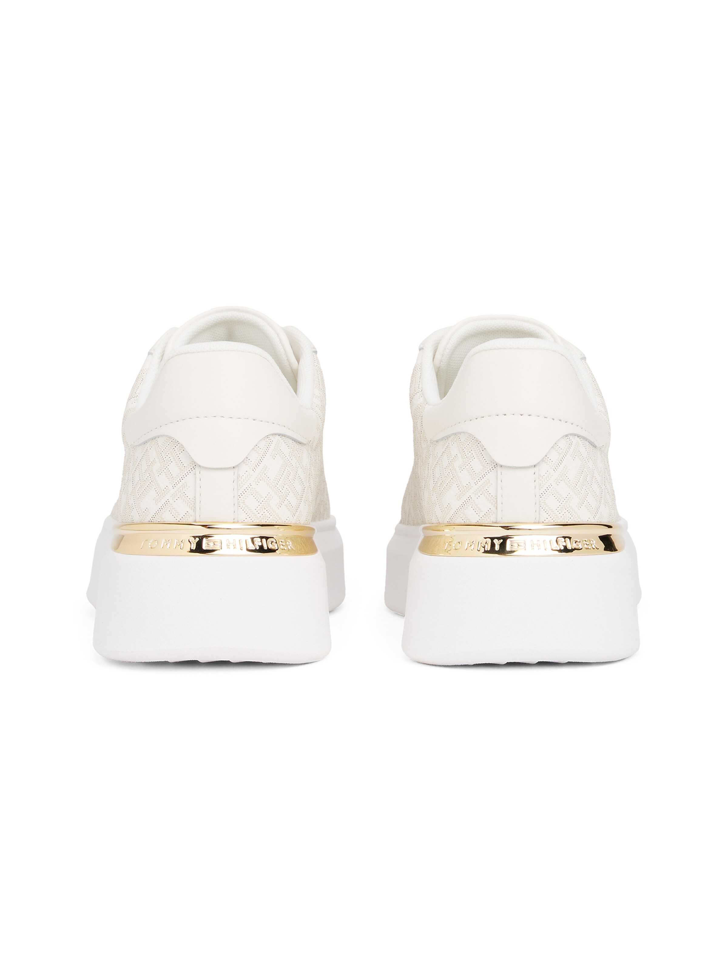 TOMMY HILFIGER Nizke superge | bela barva