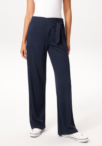 Aniston CASUAL Pajama Pants in Blue: front