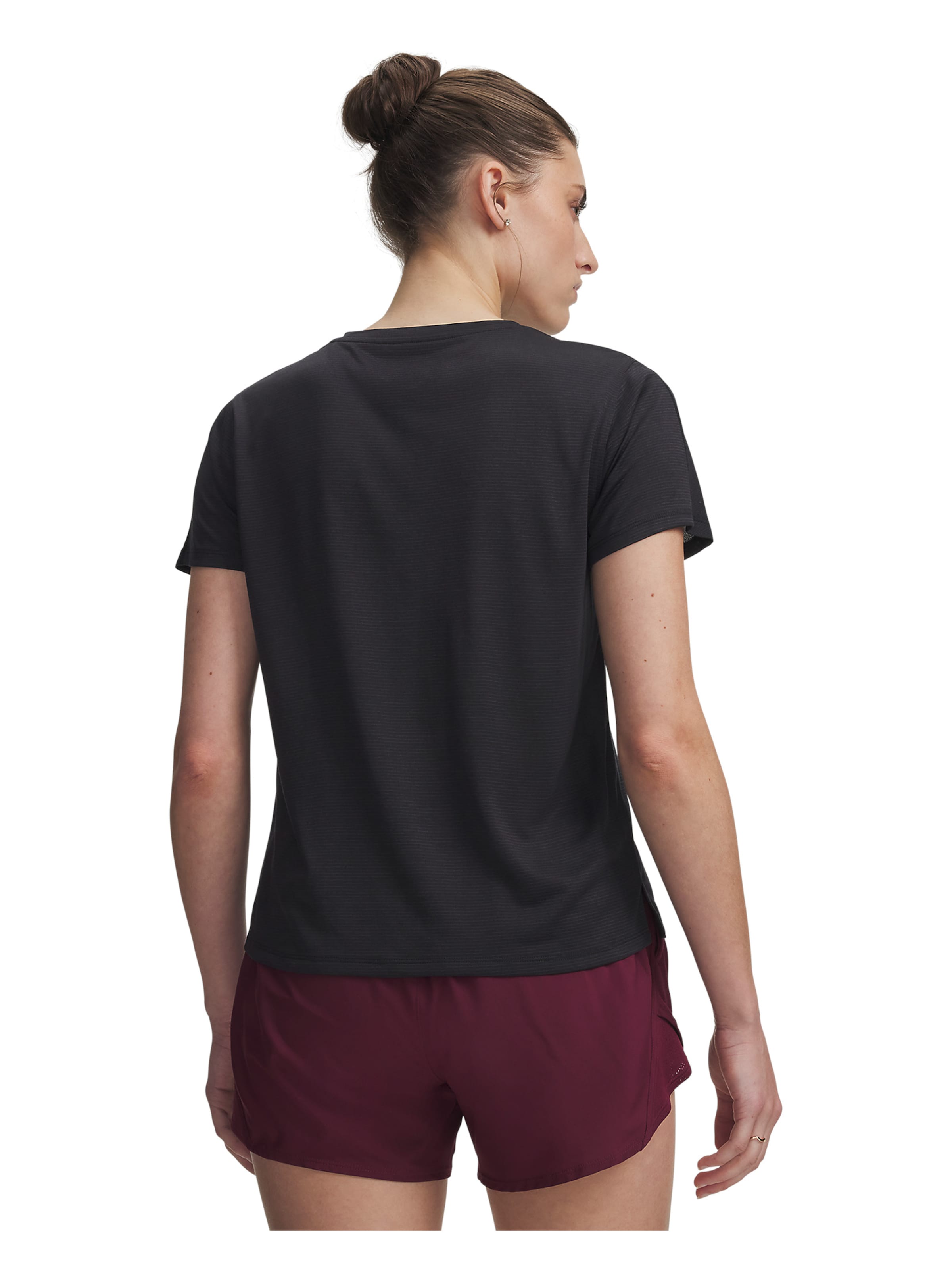 UNDER ARMOUR Functioneel shirt 'Velociti' in Zwart