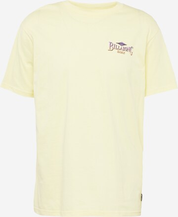 BILLABONG T-shirt 'DREAMY PLACE' i gul: framsida