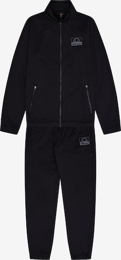 ELLESSE Jogging komplet 'Kartoni' u siva / crna, Pregled proizvoda