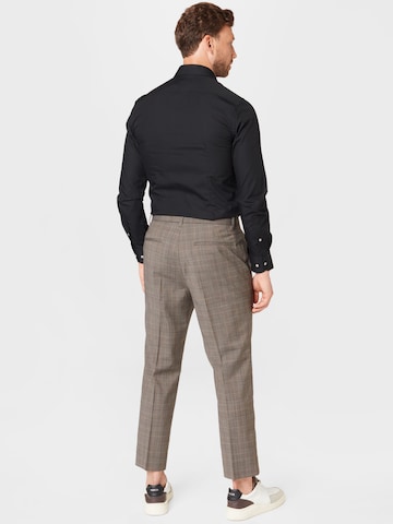 AllSaints Обычный Плиссированные брюки 'Konan' в Коричневый