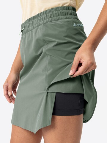 VAUDE Sports skirt 'Skomer Skort V' in Green